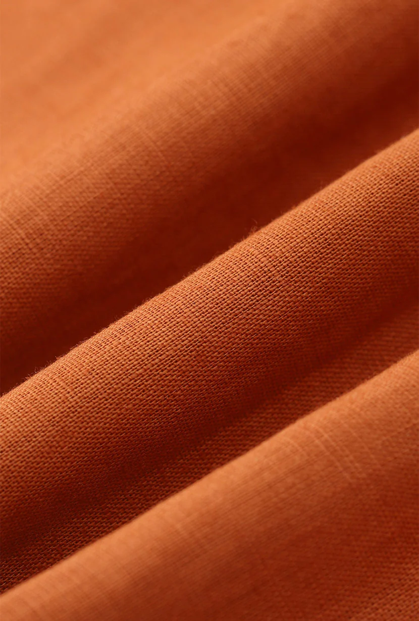 Antoine Linen Blouse - Ginger - Image 11