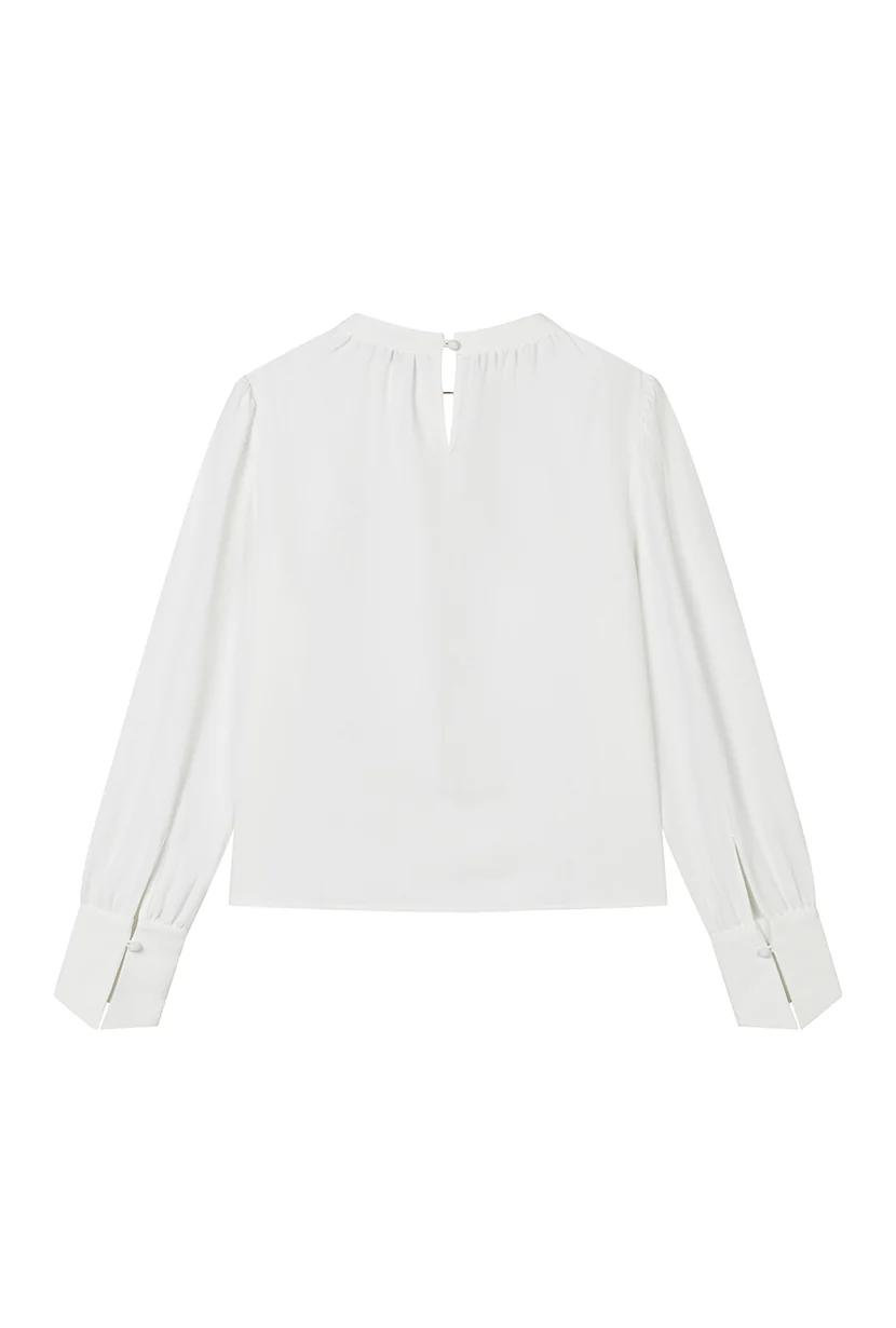 Buvette Pearl Blouse - Ivory - Image 12