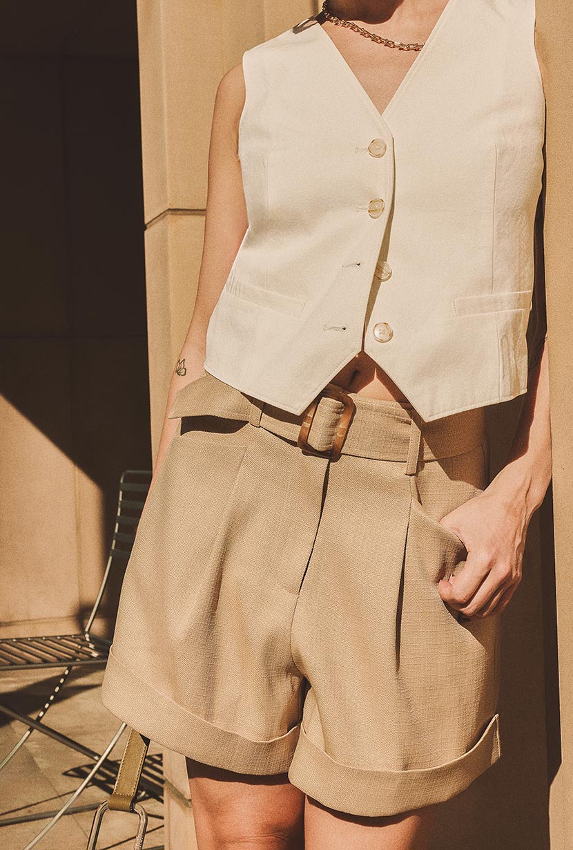 Cooper Shorts - Camel - Image 3