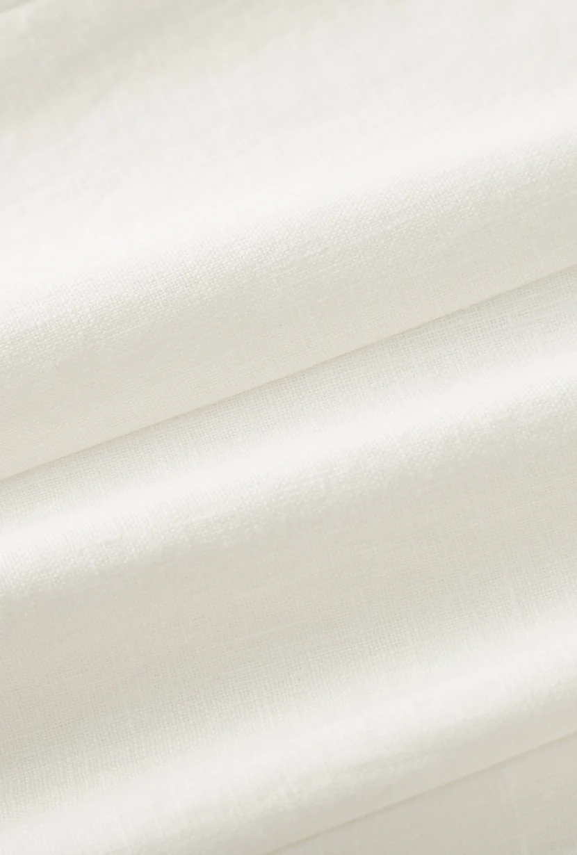 Darien Linen Vest - Ivory - Image 14