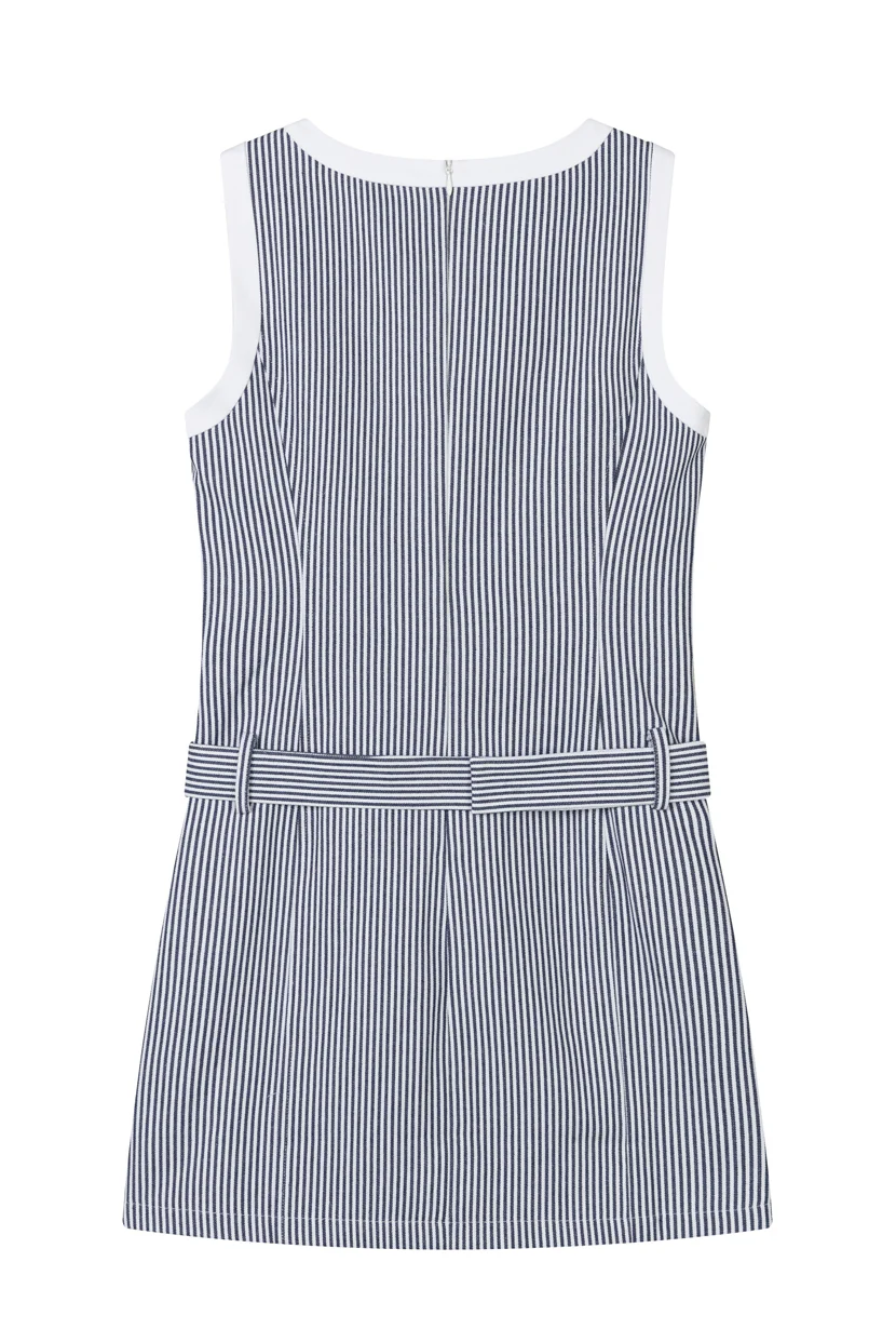 Denzel Cotton Dress - Striped - Image 10