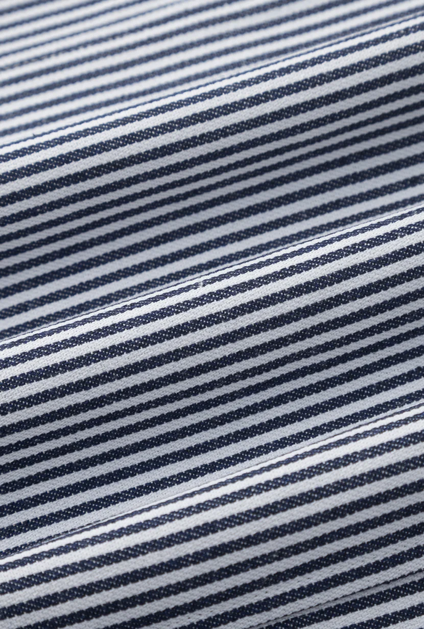 Denzel Cotton Dress - Striped - Image 11