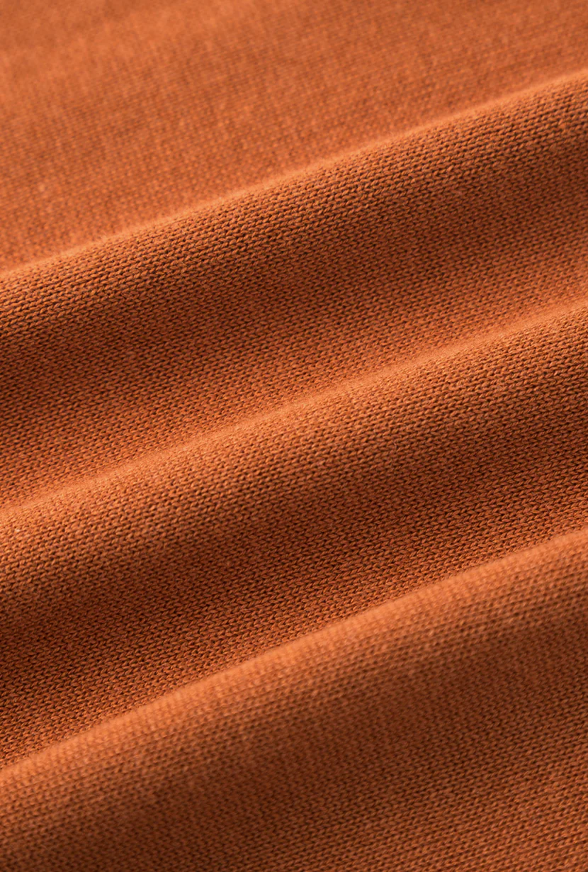 Eugene Cotton Knit Top - Bronze - Image 9