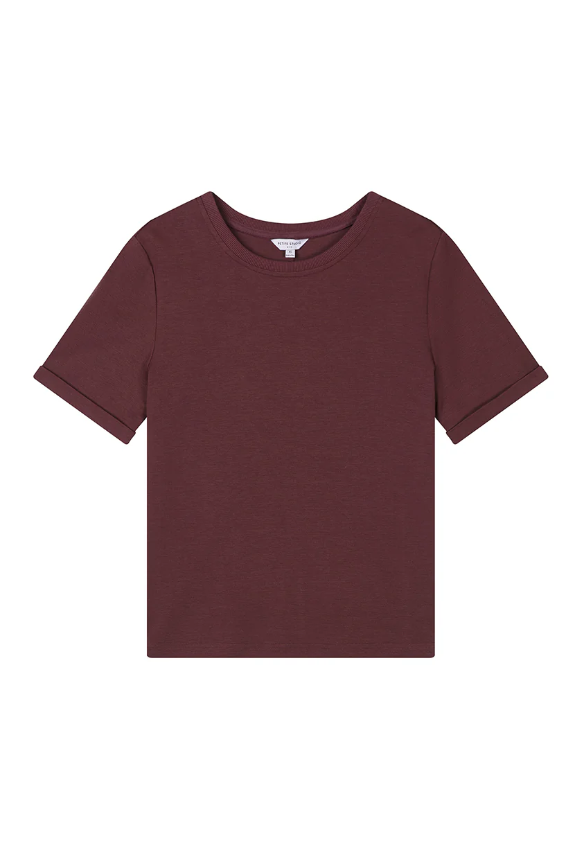 Eunice Cotton T-shirt - Angora Red - Image 7