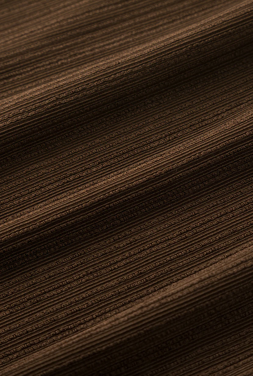 Ezra Knit Dress - Chocolate - Image 9