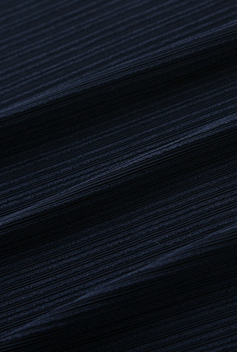 Ezra Knit Dress - Navy - Image 8