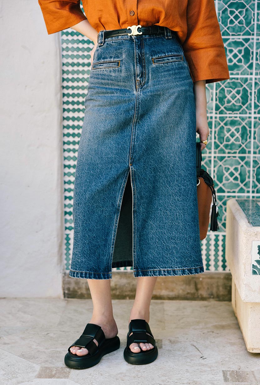 Pippa Denim Skirt - Image 4