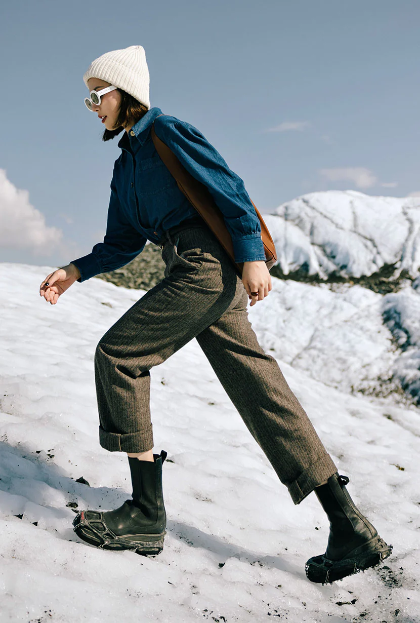 Reign Wool Pants - Brownstone - Image 3
