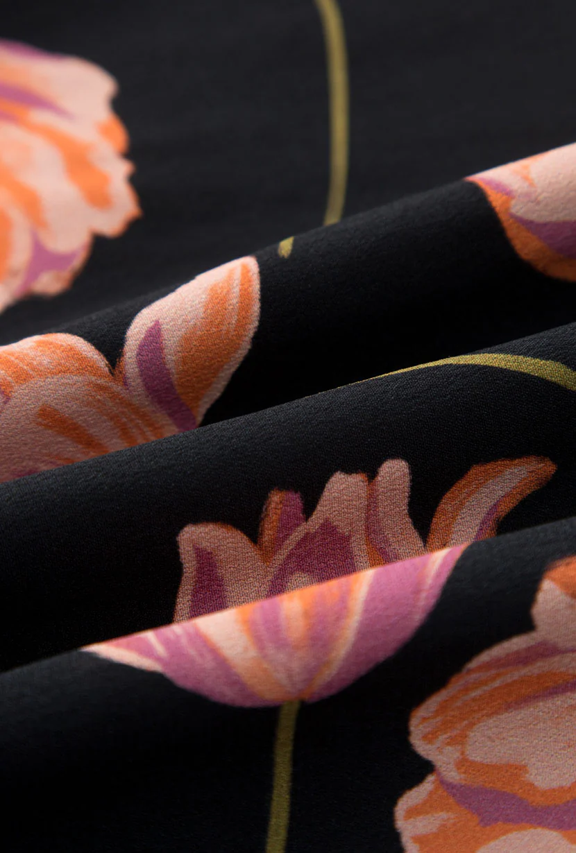 Tiana Dress - Black Floral - Image 9